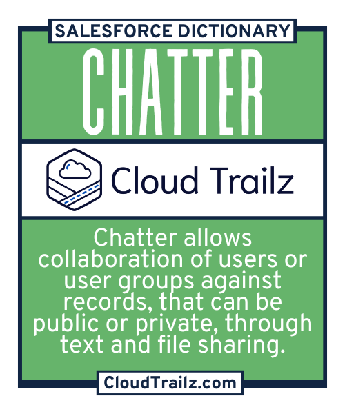 Salesforce Chatter – Enterprise social collaboration within Salesforce
