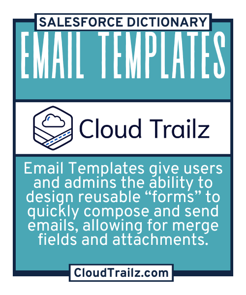 Salesforce Email Templates – Standardized email communications in Salesforce