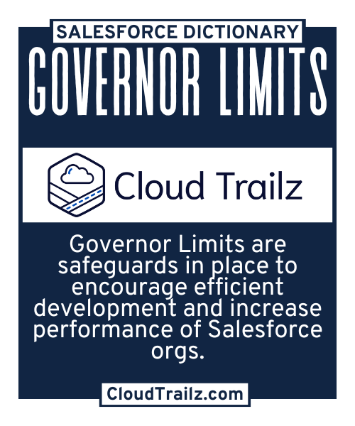 Salesforce Governor Limits diagram
