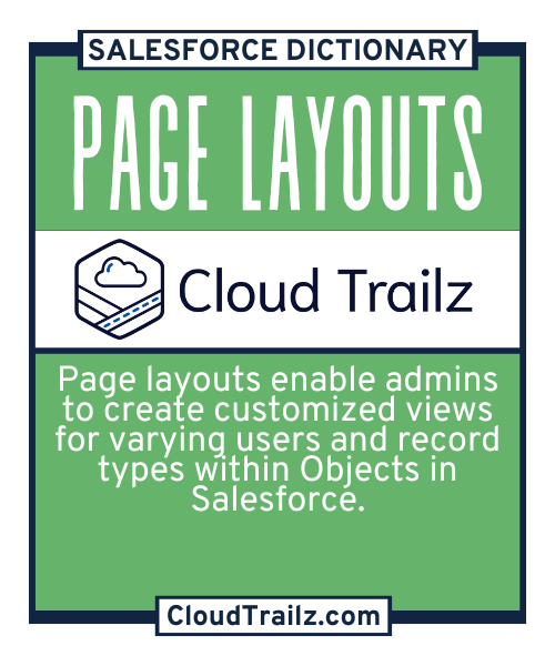 Salesforce Page Layouts feature overview