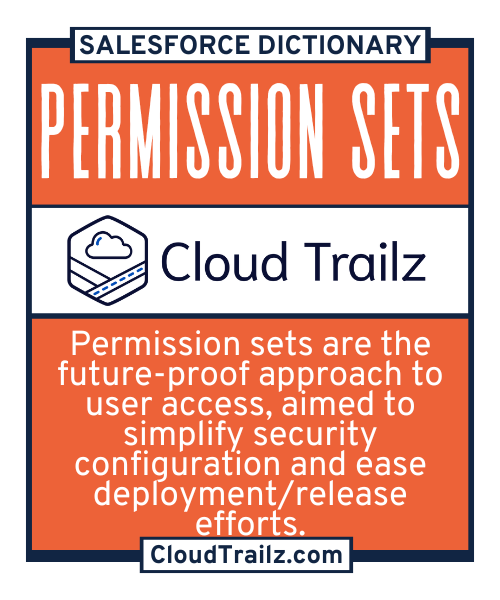 Salesforce Permission Sets feature overview